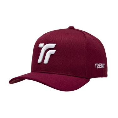 Imagem de Boné Treinit Baseball Aba Curva Bordô - TRNT