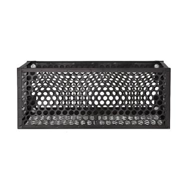 Imagem de Lixeira Externa Parede Muro Aço Resistente Sol E Chuva，Adequado para jardins de fundo, salas de estar, lixeiras externas(Preto)