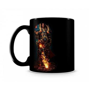Imagem de Caneca World Of Warcraft Varian II Preta (ATG4516) - Geek Premiere