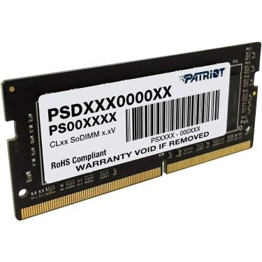 Imagem de Memória Notebook Patriot 16GB DDR4 2666MHz 6GB PSD416G26662S