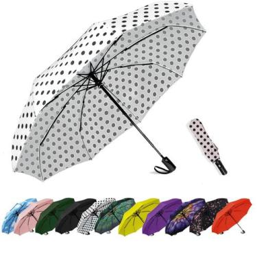 Imagem de Guarda-chuva SIEPASA Windproof Travel Compact Automatic White