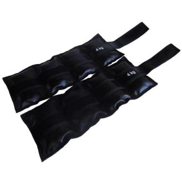 Imagem de Par de Caneleiras Tornozeleira Academia Ginástica 4,0kg - OUTRAS MARCA