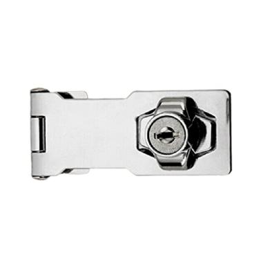 Imagem de Fivela de bloqueio resistente com cadeado para chaveiro, armário de garagem, acessórios de ferragens, fechadura de gaveta