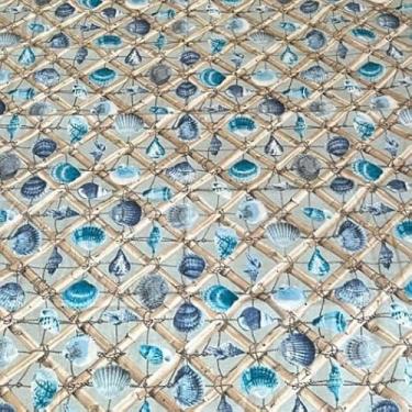 Imagem de Esteira Para Casal Praia E Piquenique - ConfortáVel, ImpermeáVel E Estilosa, Ideal Para Um Dia RomâNtico Ao Ar Livre(Conchas)