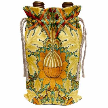 Imagem de 3dRose Saco de vinho, 34,3 cm x 21,5 cm, William Morris St James Chintz
