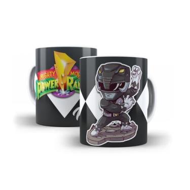 Imagem de Caneca Cerâmica Power Rangers Preto Zack - DBS