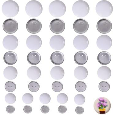 Imagem de 20 conjuntos de kits de fabricação de broche de ferro de cúpula DIY platina para artesanato criativo design de joias personalizável elegância perfeita para projetos de artes e artesanato, ideia de