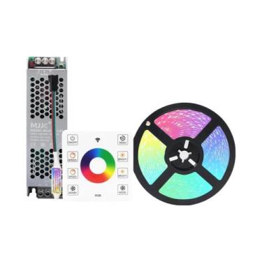 Imagem de Fitas De Luz LED RGBIC 5M 10M 20M 24V WS2811 Pixel Flex Ribbon Lâmpada