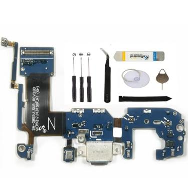 Imagem de Original para Samsung Galaxy S8 Plus USB de substituição da porta de carregamento S8Plus SM-G955U Conjunto de soquete de carregamento flexível (versão dos EUA + ferramentas)