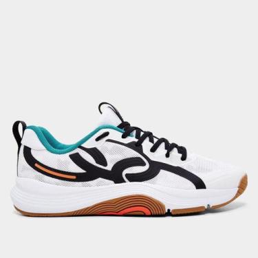 Imagem de Tênis Olympikus Treino Masculino, Branco, Preto, 41