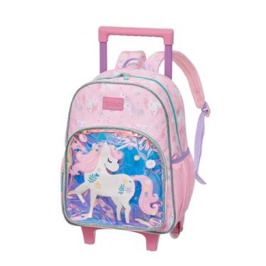 Imagem de Mochila de Rodinhas Com Alças Tip Top Primavera Mágica Pacific