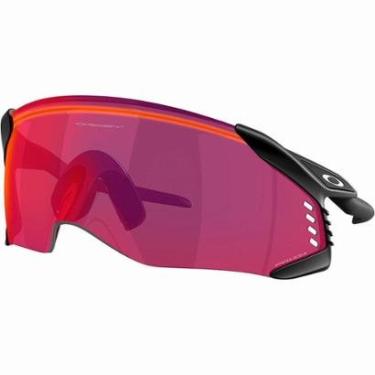 Imagem de Óculos de Sol Oakley Velo Kato Matte Black Prizm Road-Masculino