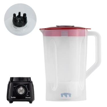 Imagem de Copo de Plástico para Liquidificador Turbo Power Compatível com Philco