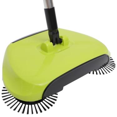 Imagem de 3 1 Stainless Steel Handle Floor Cleaner Mop Multi-Function Cleaning Tool Lazy Broom Hand Sweeper and Pan - Mop Set Dustpan Sweep and Drag to Rotate