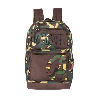 Imagem de Mochila Escolar Costas Avengers Marvel Oficial - Azul