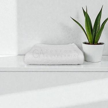 Imagem de Toalha de Lavabo Hotel 600g/m² Branco Luxo  Pérola - TEKA Profiline Lu