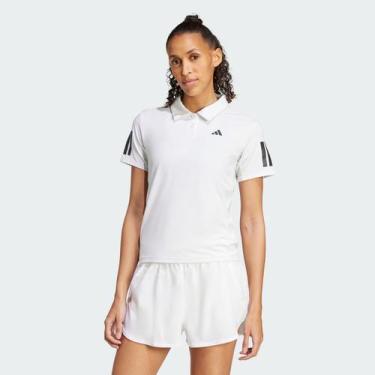 Imagem de Camisa Polo Adidas Tennis Feminina Branca, G