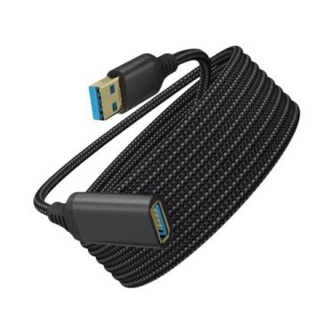 Imagem de Cabo De Extensão USB 3.0 Macho Para Fêmea 1m 2m 3m 5m Para Câmera, Imp