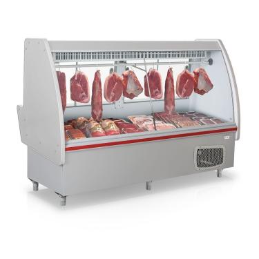 Imagem de Balcão Frigorífico Açougue Pop Gaps210 Cinza Gelopar 220V