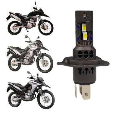 Imagem de Lâmpada de Led Pk20 H4 Nano Headlight Potente Branco Frio 6000K Farol 