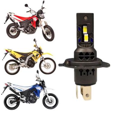 Imagem de Lâmpada Super Led H4 Farol Alto/Baixo Branco Voltagem DC 9v - 32v 26w 