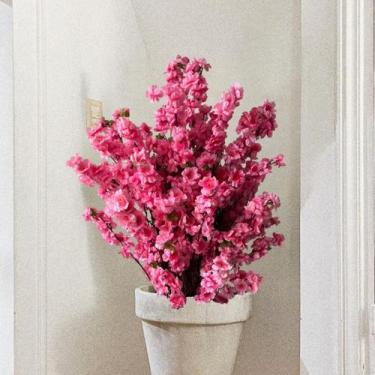 Imagem de 9 Hastes de Flores Artificiais Realistas 60X25 Perfeita para Vasos e E