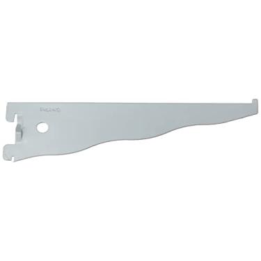 Imagem de PRAT.K Suporte de Trilho para Prateleira Cinza 25 cm – Ajustável e Resistente
