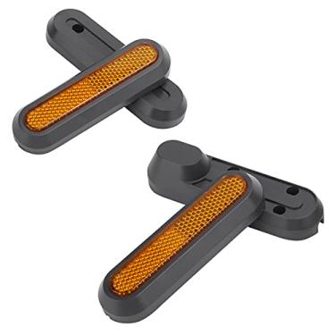 Imagem de VGEBY Kit de adesivos refletivos de capa protetora para roda dianteira compatível com M365/PRO/PRO2