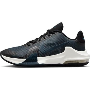 Imagem de NIKE Air MAX Impact 4, três quartos de alto homem, Black Armory Navy Summit White, 44 BR