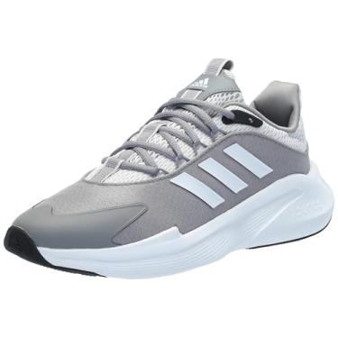 Imagem de adidas Alphaedge + Tênis masculino, Cinza/branco/cinza, 13