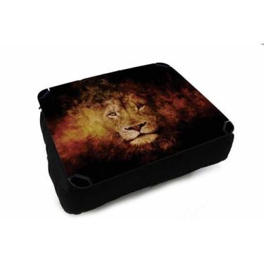 Imagem de Almofada Bandeja para Notebook Laptop Leão Fogo - Deluzz
