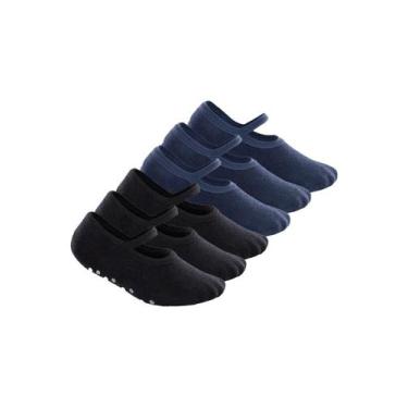 Imagem de Kit 6 Pares de Sapatilhas Bebê Antiderrapante Lupo 2027-004 Colorido, 