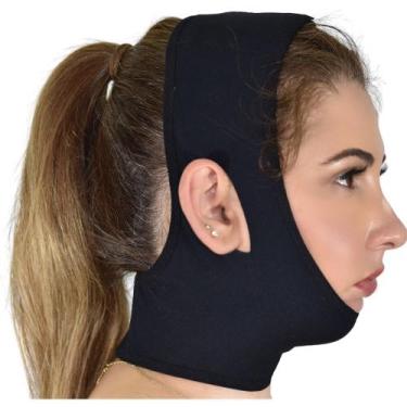 Imagem de Cinta Facial Pós Cirurgia Faixa Papada Bichectomia - Fanáticos Por Cin