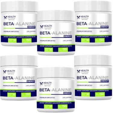 Imagem de 6x Beta Alanina em Pó Energy 150g - Health Clean