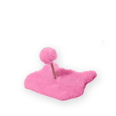 Imagem de Brinquedo Gatos Bolinha Pelúcia Mola Maluca Arranhador Para Gato Pets 