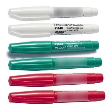 Imagem de Kit 6 Canetas Dérmica Marcação Botox Dermarker, Viscot.