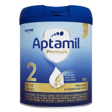 Imagem de Fórmula Infantil Premium a partir 6 Meses Aptamil 2 Danone - 800g, 800