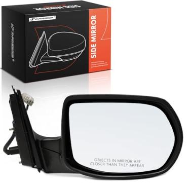 Imagem de A-Premium Espelho retrovisor elétrico do lado do passageiro - compatível com Honda CR-V CRV 2017 2018 2019 2020 2021 - Espelho retrovisor externo dobrável dobrável manual aquecido - Substituição #