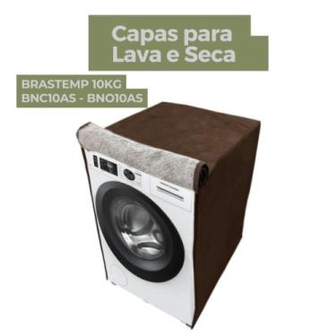 Imagem de Capa para lava e seca brastemp 10kg bnc10as- bno10as impermeável flex 