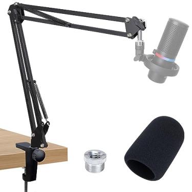 Imagem de SUNMON Braço De Lança Hyperx Duocast - Braço De Microfone Hyperx Compatível Com Hyperx Duocast, Braço De Microfone Com Tampa De Microfone, Melhora A Qualidade Do Som, Braço De Microfone Para Duocast P