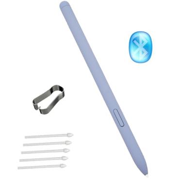 Imagem de Caneta Galaxy Tab S10 Ultra S com substituição Bluetooth para Samsung Galaxy Tab S10 Ultra, S10 Plus Stylus para Galaxy Tab S10+ Plus/S10 Ultra, todas as versões, Touch S Pen (azul gelo)