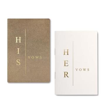 Imagem de GroomBrideGifts Livro de votos de casamento para ele e ela, toque suave, livros de votos de noiva e noivo de tamanho perfeito, essenciais de casamento, ideias para lista de presentes de casamento,