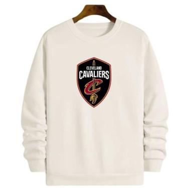 Imagem de Blusa Moletom Gola Basquete Cleveland Cavalier Lebron Basketball - Loj