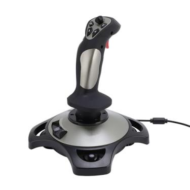 Imagem de Simulador de Vôo Joystick, USB Flight Stick para Simulação de Vôo Com Acelerador, sistemas de Simulação de Vôo Joystick, Controlador de Jogo do Simulador de Vôo para Wins 7 8 10 11