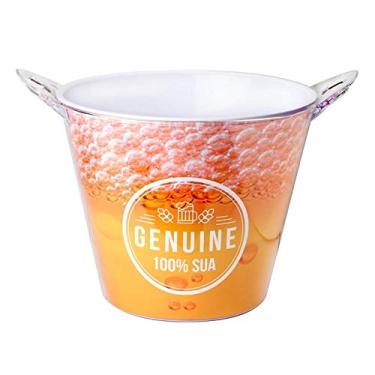 Imagem de Champanheira Genuine em acrilico com 2 abridores de garrafa 5L cor laranja-LARANJA - Dynasty- Full Fit