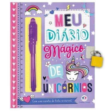 Imagem de Livro - Meu Livro Diário Mágico de Unicórnios