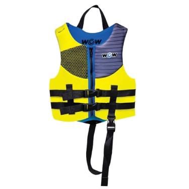 Imagem de WOW Sports Colete salva-vidas infantil, colete salva-vidas aprovado pela Guarda Costeira dos EUA para pesca, Kyaking, & Boating PFD - Colete salva-vidas infantil