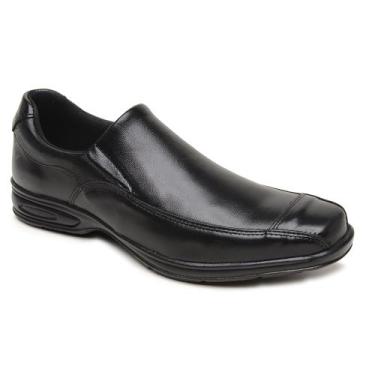 Imagem de Sapato Social Sport Fino Casual Versátil Confortável Preto - BR2, 41, 