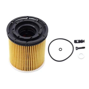 Imagem de OXCANO Filtro de óleo 26350-2M000 compatível com Hyundai Accent 2020-2022, Elantra 2021-2024, Kona 2022-2024, Santa Fe 2021-2024, Sonata, Tucson, Venue, Kia K5, Rio, Seltos, Sorento, Sportage 202350