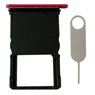 Imagem de Substituição de suporte de bandeja de cartão SIM único para Motorola Moto Razr+ 2024 Razr 50 Ultra XT2451 (rosa choque)